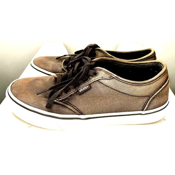 Vans Off the Wall Mens Shoes Low Top Skateboarding Tennis Sneakers Gray Size 7 - Picture 5 of 12